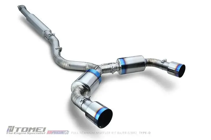 Tomei Expreme Ti Titanium Type-D Catback Exhaust 2013-2023 Brz / 2013-2016 Frs / 2017-2021 86 / 2022-2023 Gr86 1