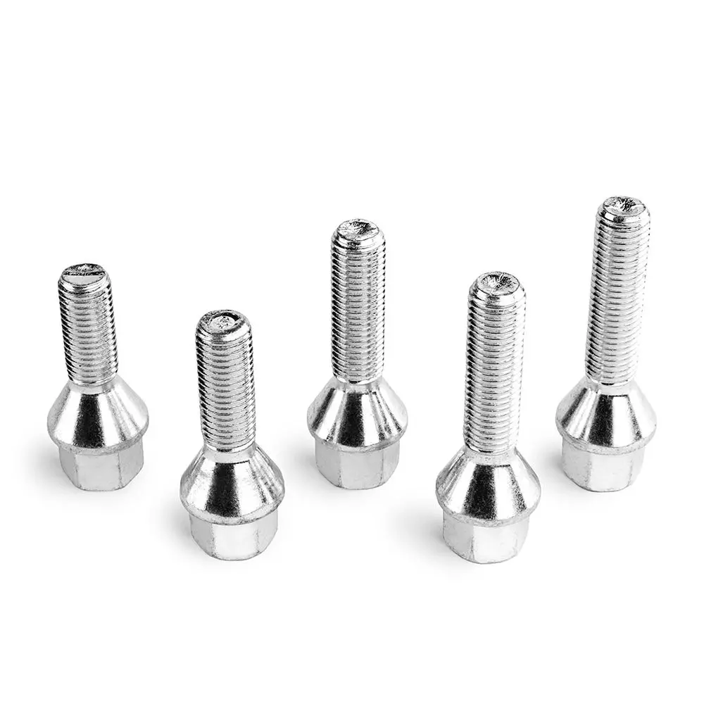 Bimecc Steel Wheel Bolts (Chrome) Tapered - Bmw M3 E90/E92 (10Pcs) 1