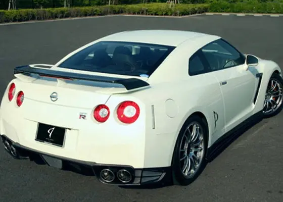 Abflug Trunk Spoiler (Cfrp) For Nissan Gt-R (R35) 1