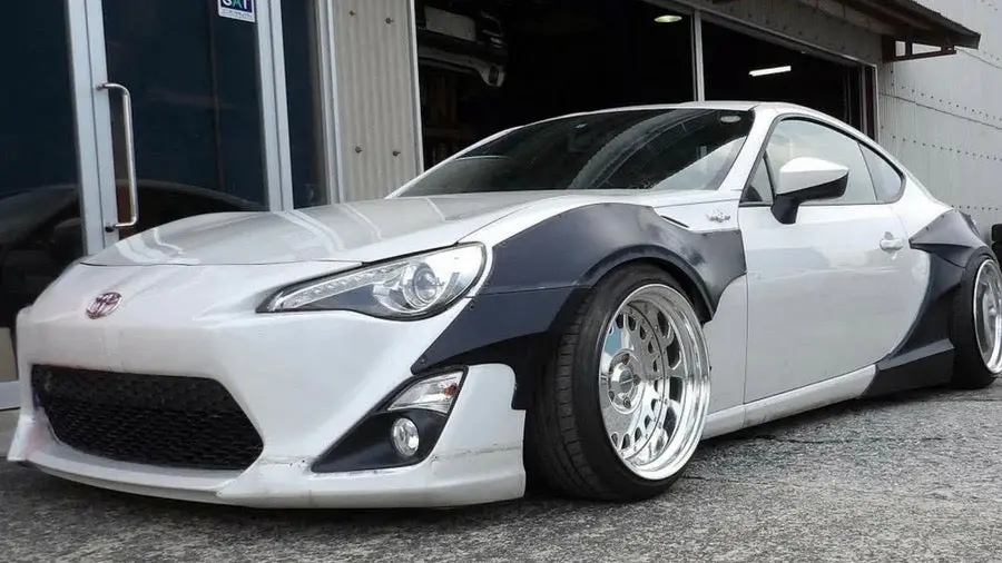 Rally Backer V1 10Pc Wide Body Kit 2012-16 Frs / Toyota 86 / Brz 1