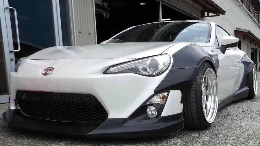 Rally Backer V1 12Pc Wide Body Kit 2012-16 Frs / Toyota 86 / Brz 1