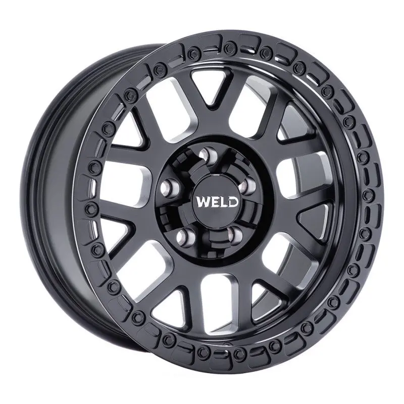 Weld Off-Road Cinch W104 - Gloss Black Milled - 17" 1