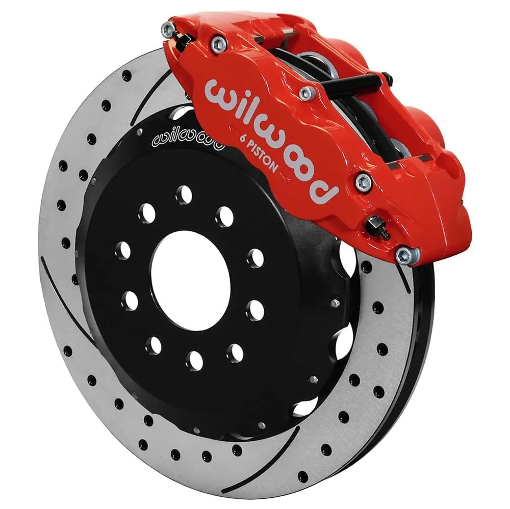 Wilwood 140-8337-Dr Forged Narrow Superlite 6R Front Big Brake Kit 1