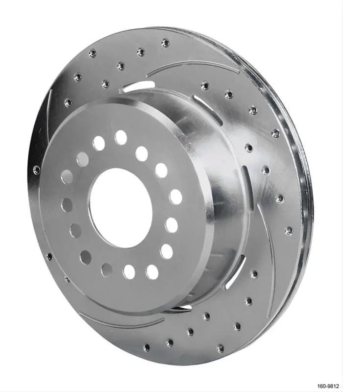 Wilwood Srp Drilled & Slotted Brake Rotors – Front Set, Part 160-11374 1