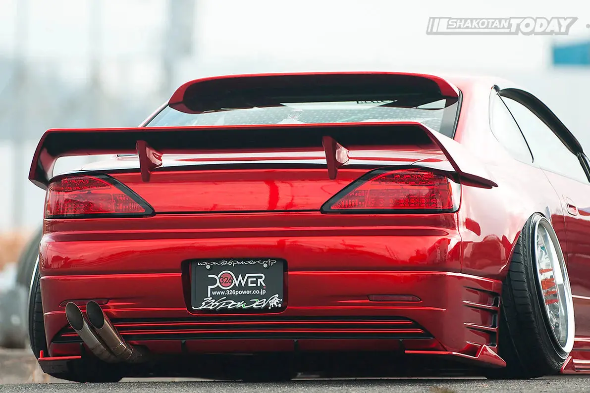 326 Power Manriki Wing W/Logo For Nissan S15 1