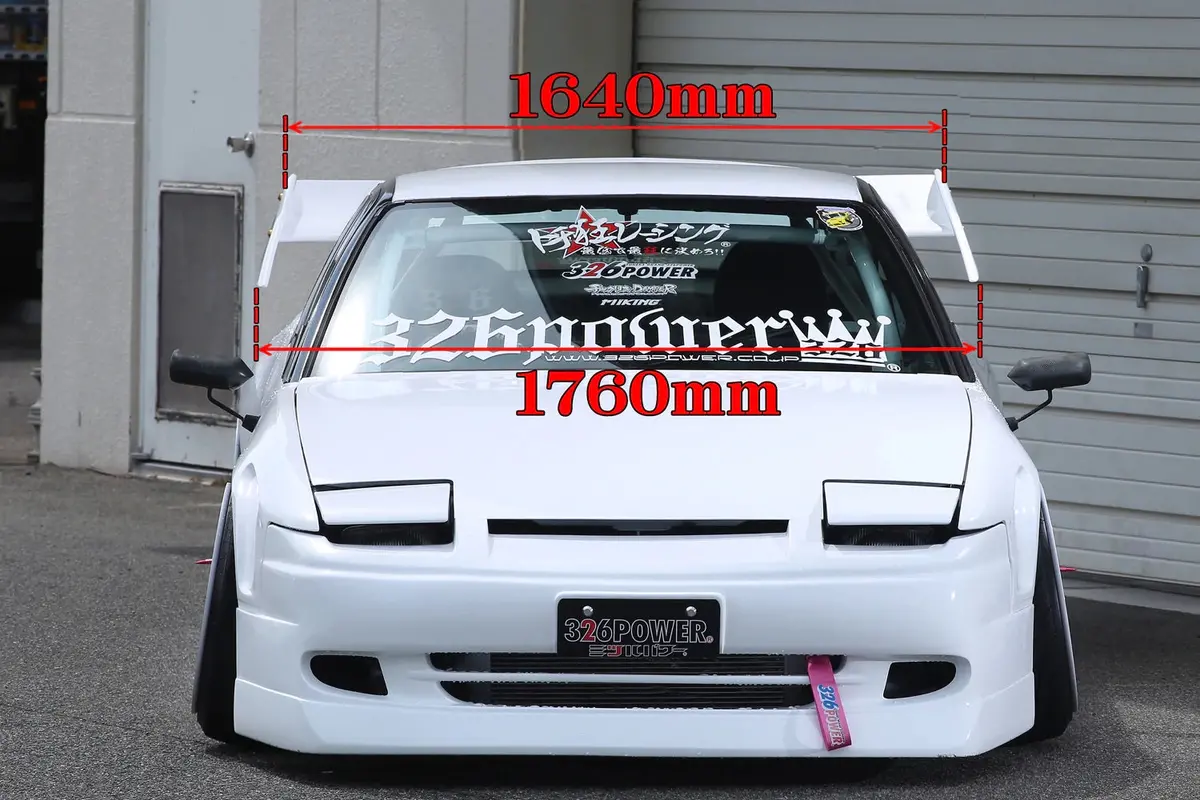 326 Power X Neo Project Kiteiman Rear Wing (Universal) 7