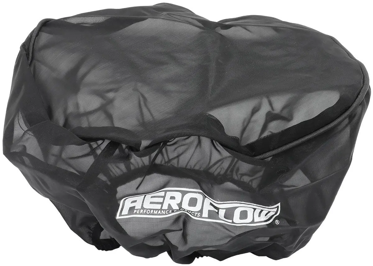 Aeroskin 9-Inch High-Flow Black Air Filter Wrap – Af2000-0010 1