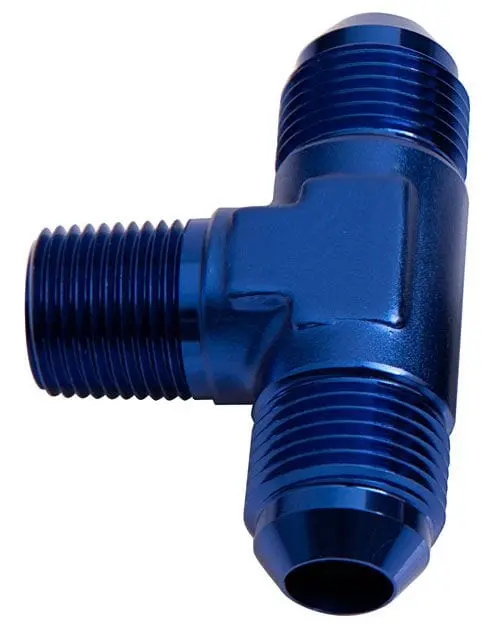 Af825-06 1/4" Npt To -6An Stainless Steel Branch Fitting (Tee) 1