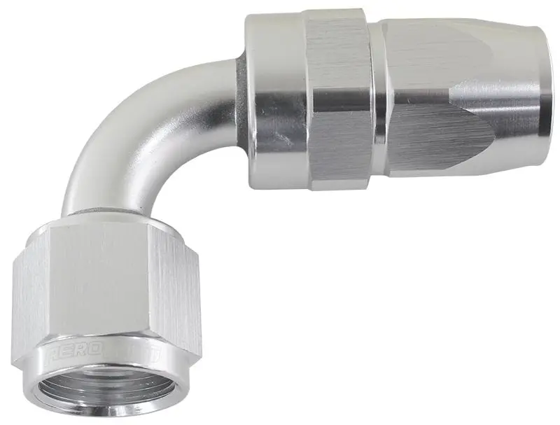 200 Series Ptfe 90-Degree -10An Hose Fitting With Double Swivel 1