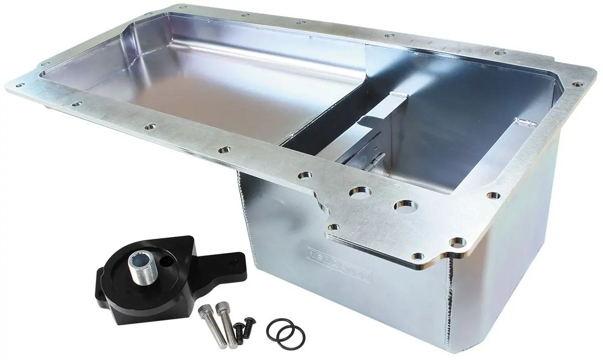 Afr Fabricated Ls Rear-Sump Oil Pan – Dry-Sump Compatible Conversion Pan 1