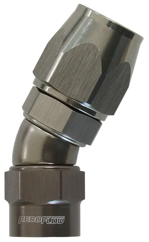 Kryptalon® Heavy-Duty 30° Swivel Hose End — -8An Stainless Steel (Af7857-08) 1