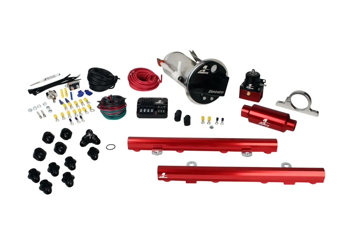 Aeromotive 17333 Fuel System Plumbing Kit With An Fittings 1