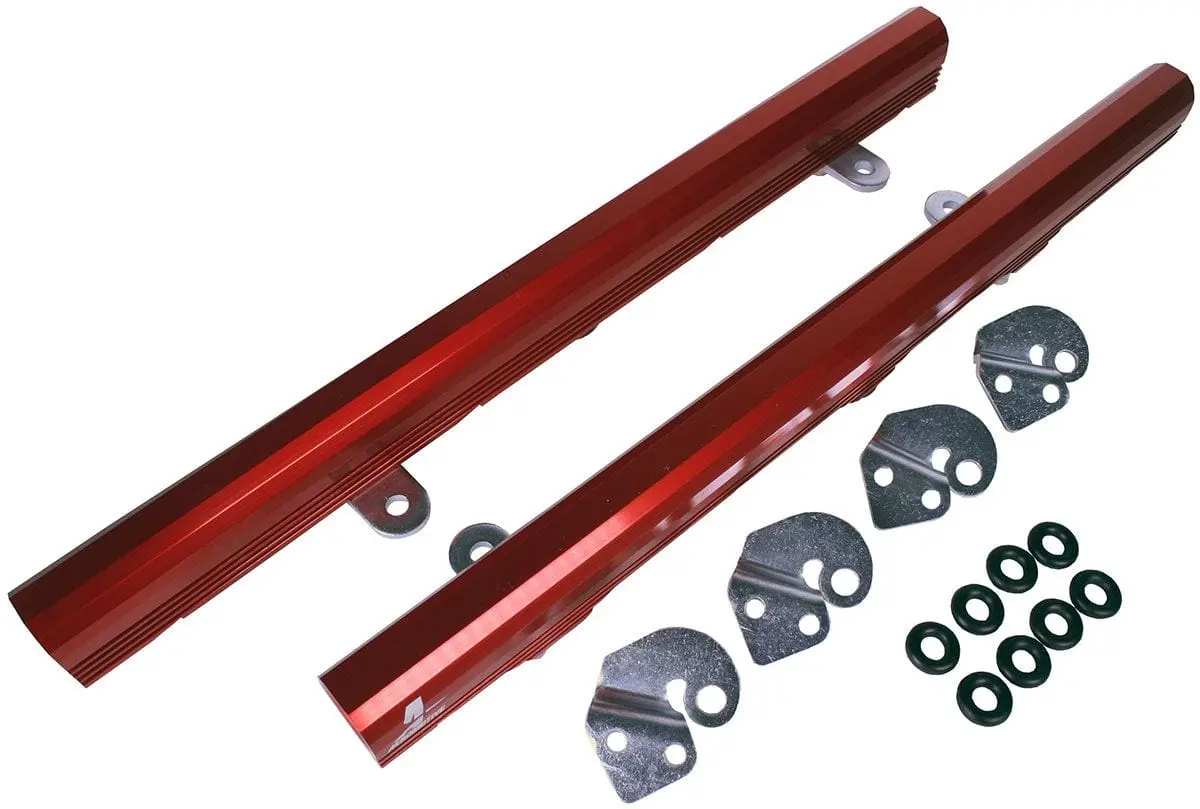 High-Pressure Billet Aluminum Fuel Rail Kit – Aro14114 1