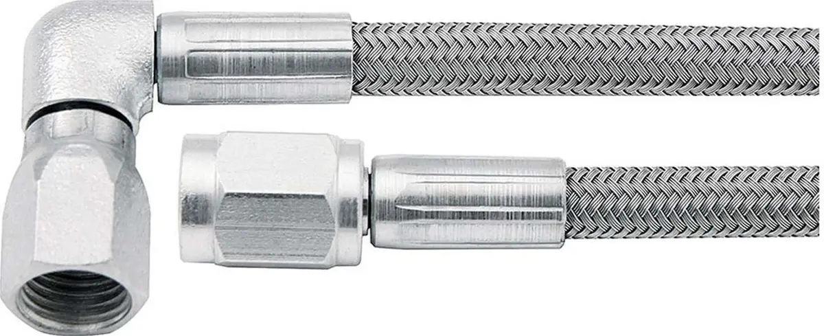 Allstar Braided Stainless Steel Brake/Clutch Line Kit – 15-Inch (All46302-15) 1