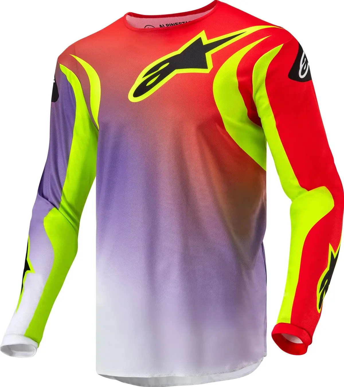Alpinestars Lucent Mx Fluid Jersey – Lightweight Motocross Top (3763724-2029-L) 1