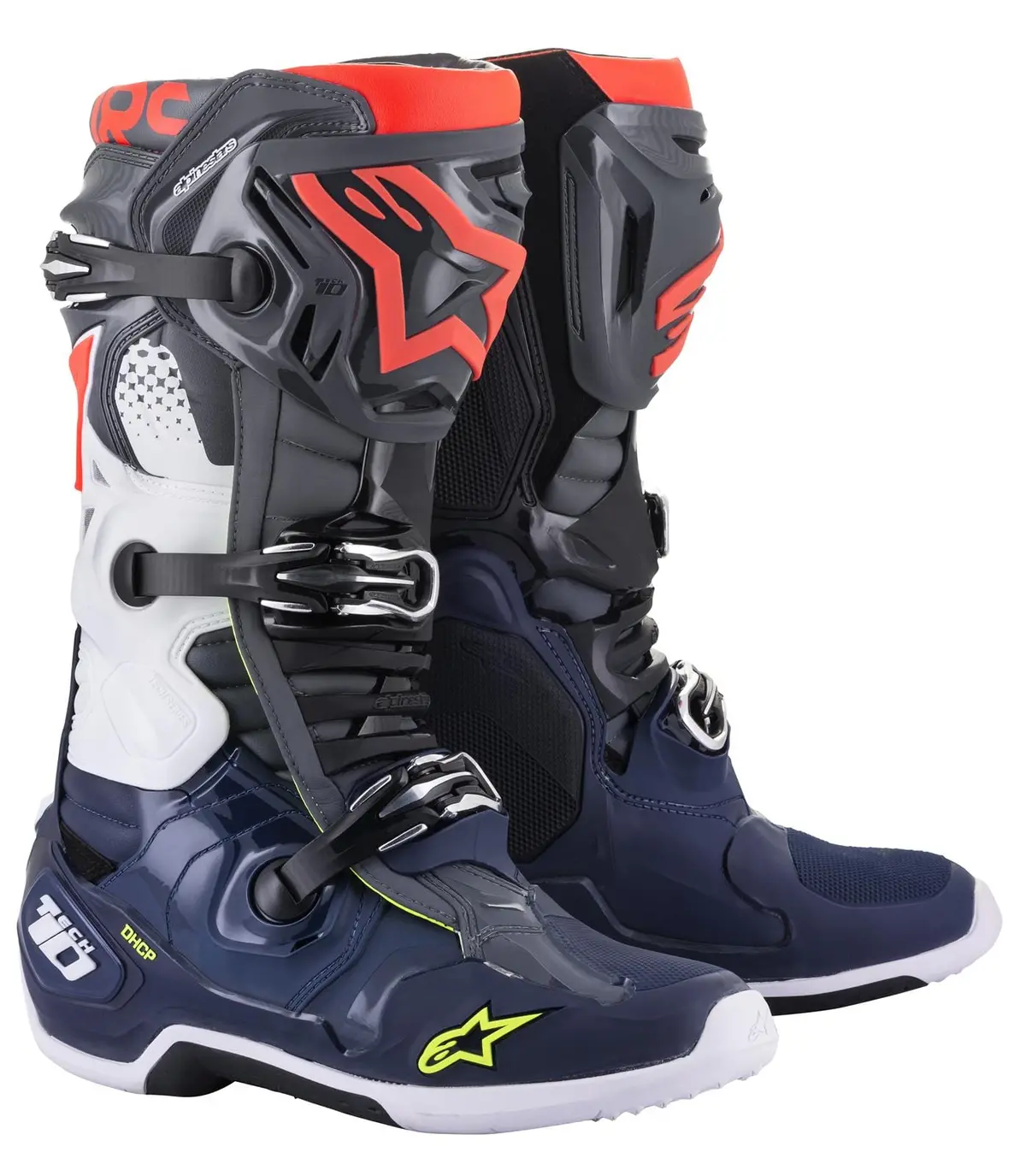 Alpinestars Tech 10 Mx Boots – 2010020-9079-14 Off-Road Riding Footwear 1