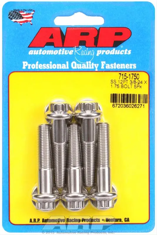 Arp 715-1750 Stainless Steel Bolts – Grade 8.8 Equivalent 1