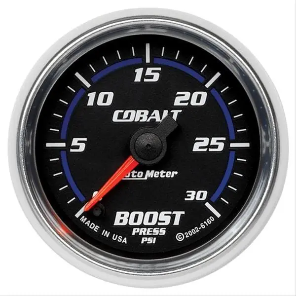 Autometer 6160 Cobalt Analog Mechanical Gauge – 2-1/16" Diameter 1