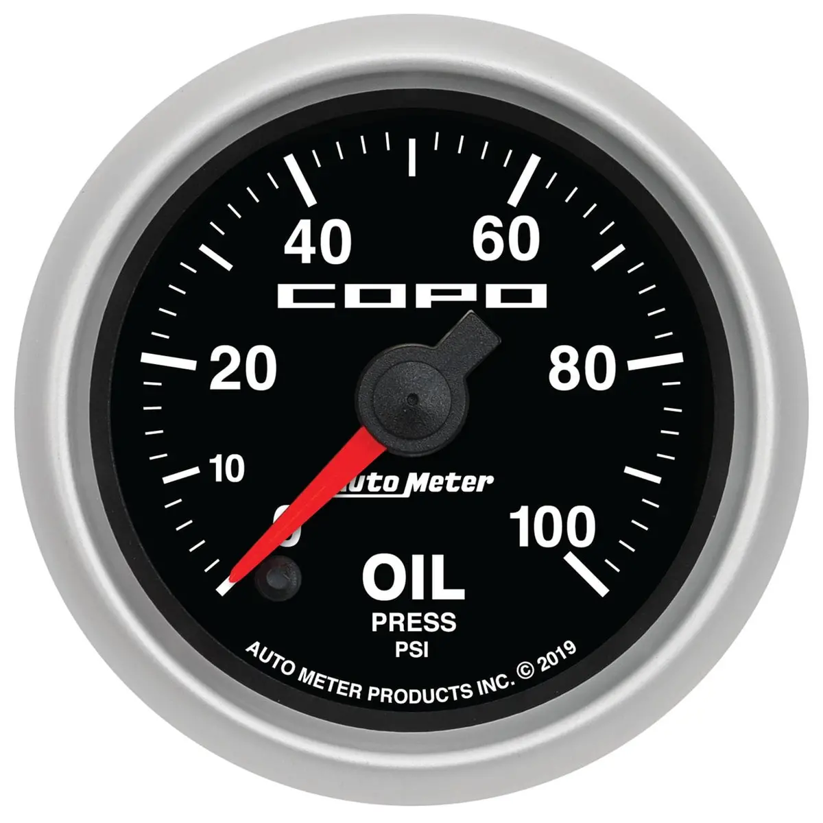 Autometer 880876 Mechanical Oil Pressure Gauge – 0–100 Psi Classic Dial 1