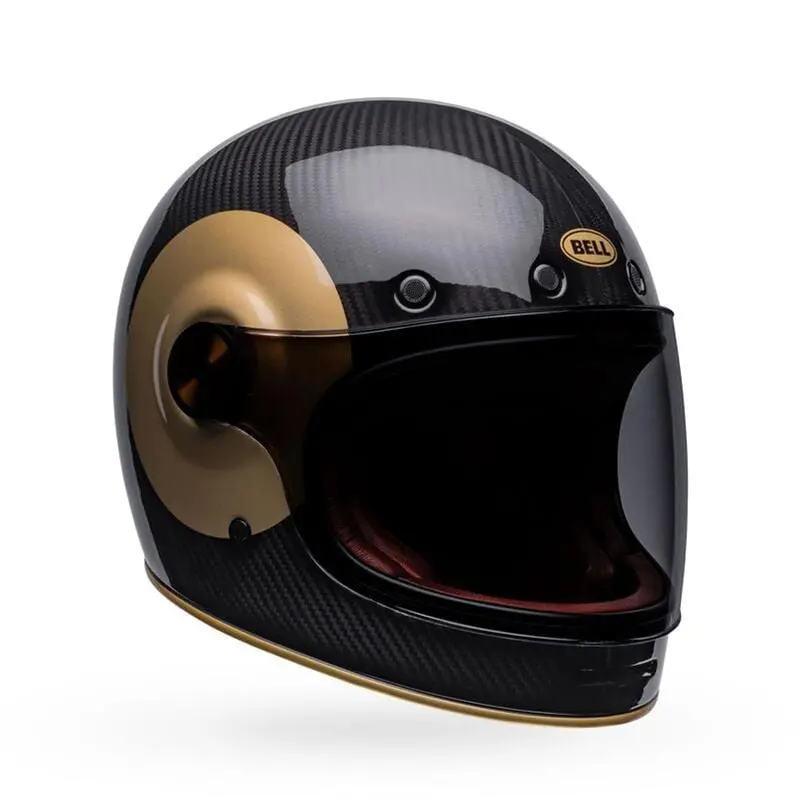 Bell Bullitt Carbon Fiber Motorcycle Helmet 7139093 1