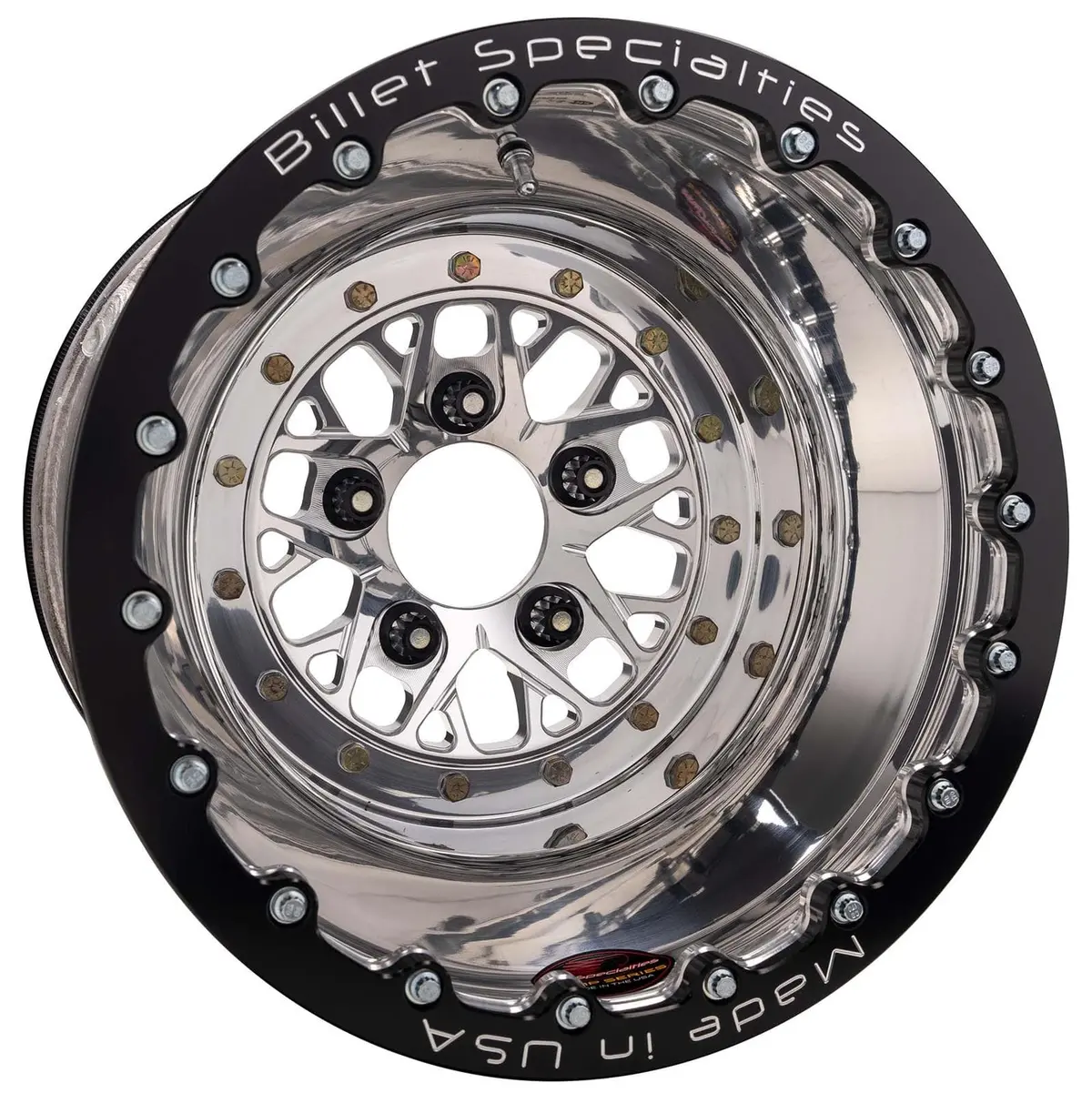 Billet Specialties Cdb085166145 Wheel – 16X6", 5X4.5", Chrome-Finished Alloy 1