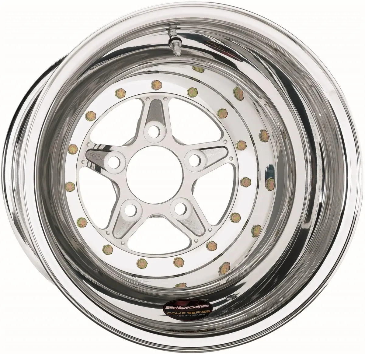 Billet Specialties Csb035166555 Wheel – 16X5.5", 5X4.5", Chrome Finish 1
