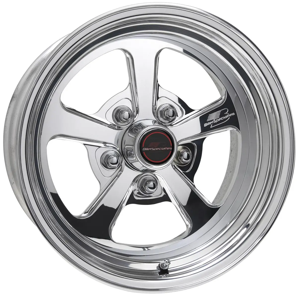 Billet Specialties Rs095156575N Rim – 15X6.5 Inch Polished Custom Wheel 1