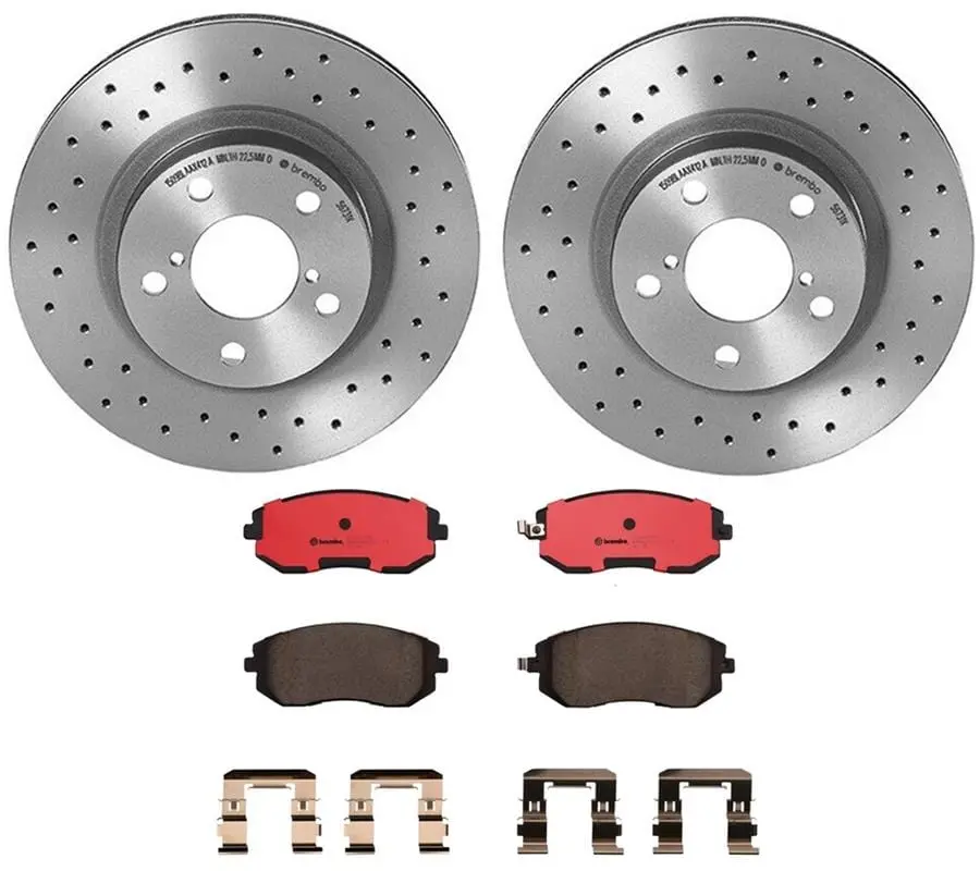 Brembo Ktx0081 Brake Kit – Premium Disc Pads & Rotors, Track-Ready 1