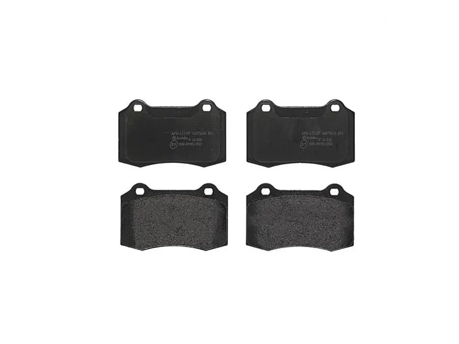 Brembo P36020 Low-Metallic Brake Pads – Quiet, Low-Dust Street Performance 1