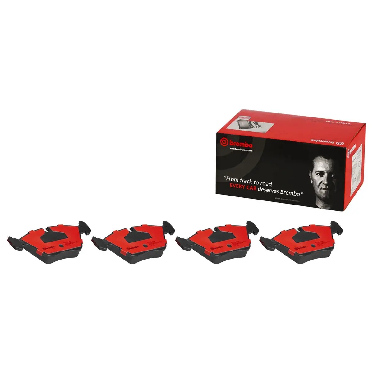 Brembo Nao Ceramic Brake Pads For High-Performance Street And Track Use 1