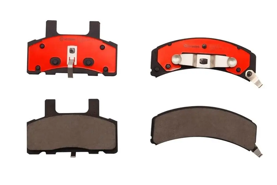 Brembo P10021N Nao Ceramic Brake Pads – Low-Dust, High-Friction Street & Track Compound 1
