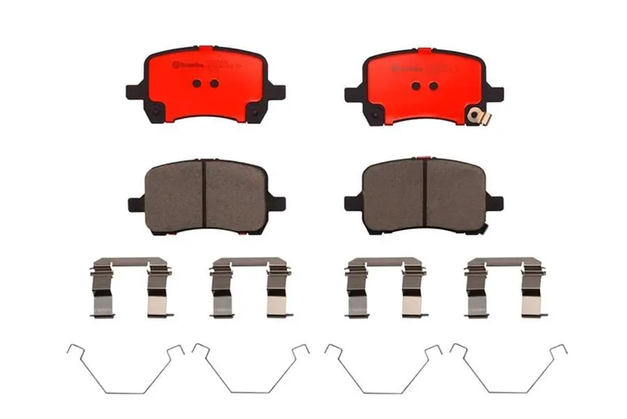 Brembo P10030N Ceramic Brake Pads – Nao Formulation For Enhanced Stopping Power 1