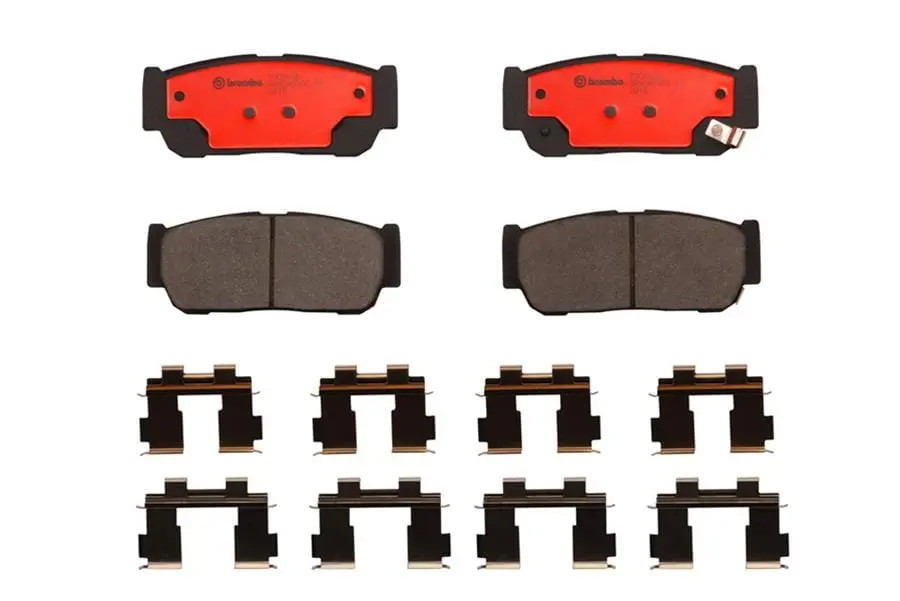 Brembo P30049N Nao Ceramic Brake Pads – Quiet, Low-Dust Performance Friction Material 1