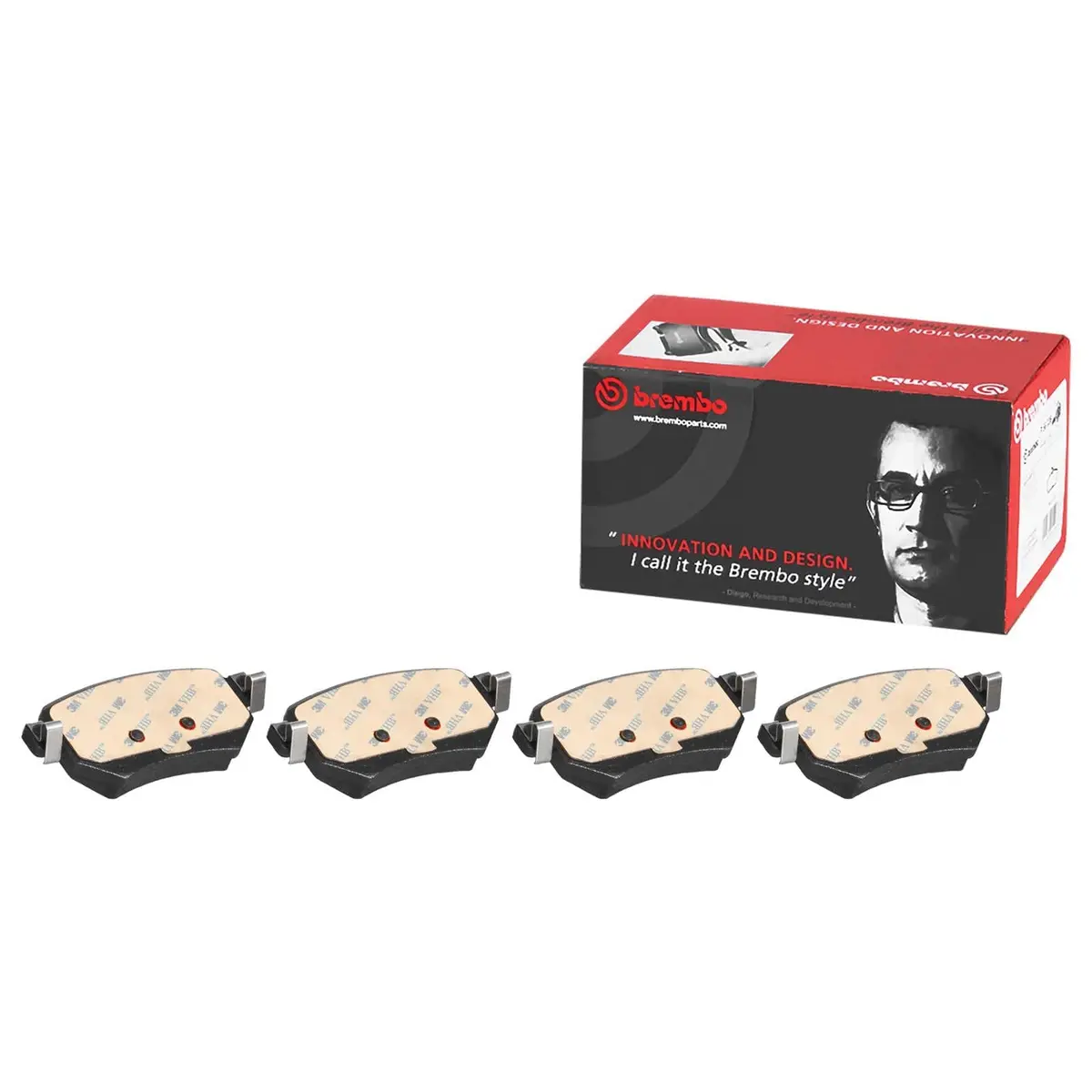 Brembo Nao Ceramic Brake Pads – Street & Track Performance, P49059N 1