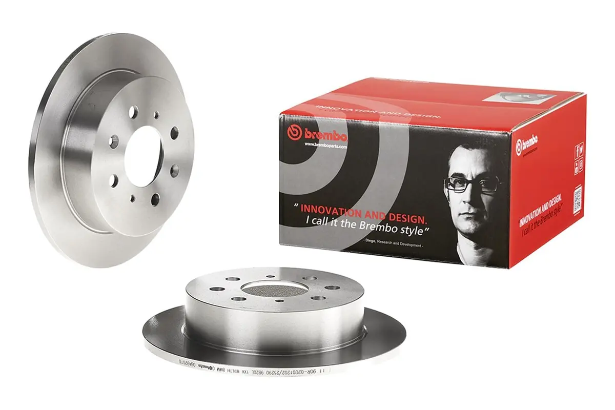 Brembo Uv-Coated Premium Brake Rotors – Front/Rear Compatible 08.A920.10 1