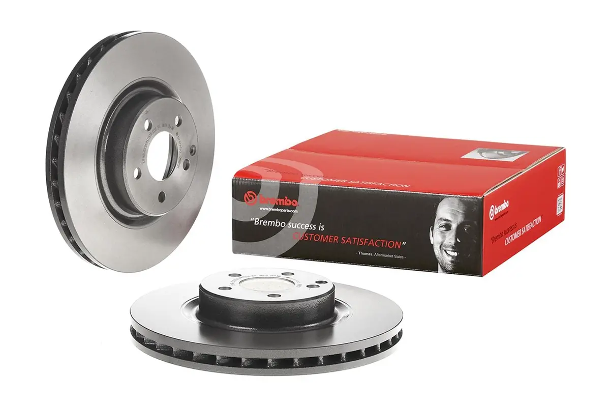 Brembo Uv-Coated Premium Brake Rotors – High-Performance Replacement 1