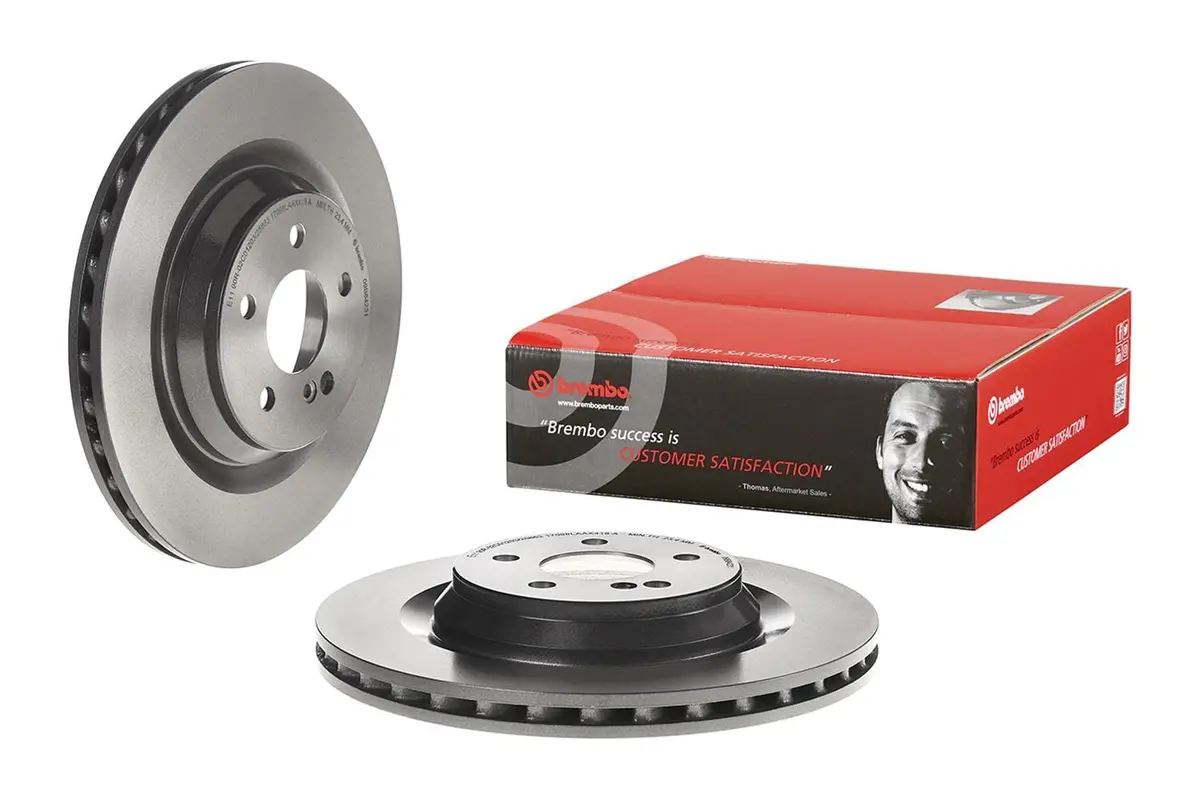Brembo 09.B842.31 Uv-Coated Premium Brake Rotors 1