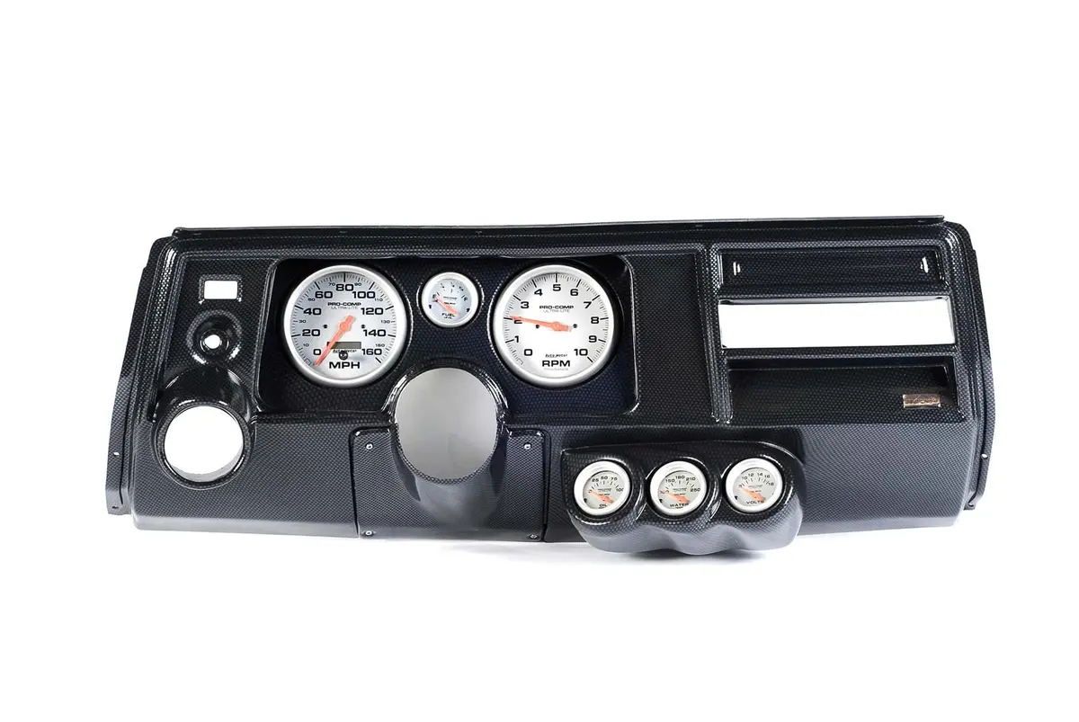 Classic Thunder Road 103690323 Dash Panel With Integrated Autometer Gauges 1