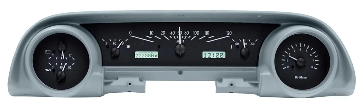 Dakota Digital Vhx-63F-Gal-K-W Vhx Series Analog Gauge System 1