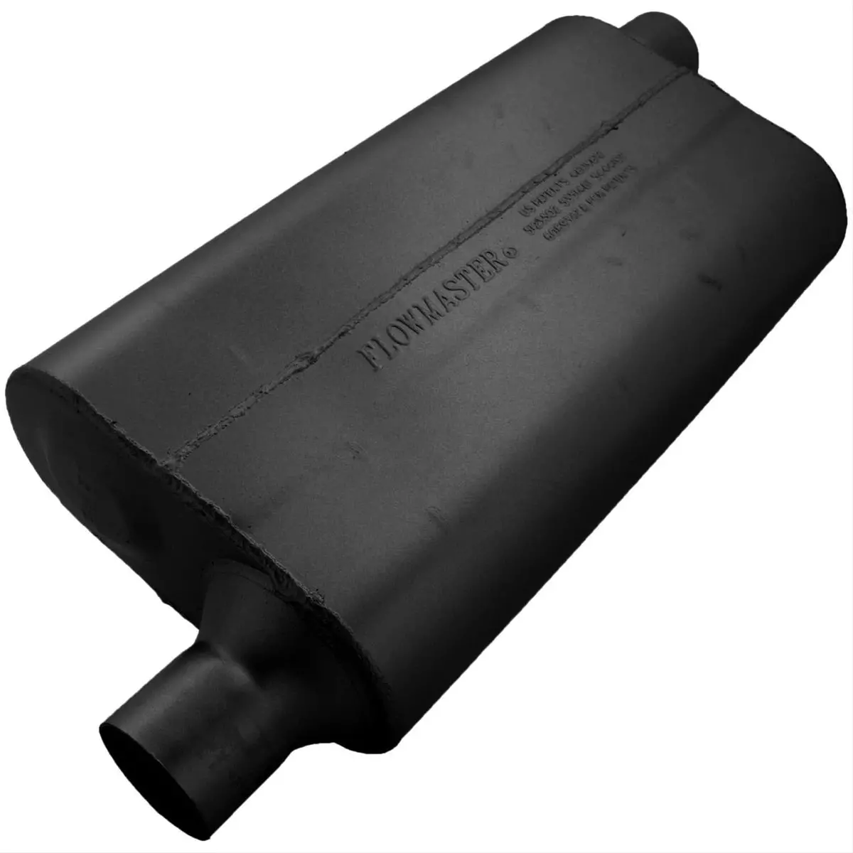Flowmaster 942453 50 Series Delta Flow Muffler – Dual Inlet/Dual Outlet 1
