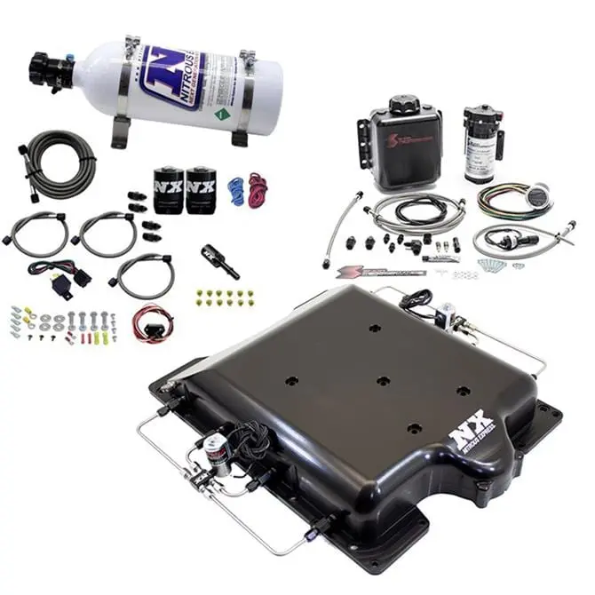 Nitrous Express Hellcat Billet Supercharger Lid For Nitrous & Water/Methanol Injection 1