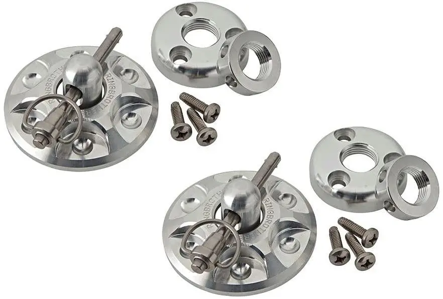Ring99000-5501N Billet Hood Pin Kit With Stainless Hardware 1
