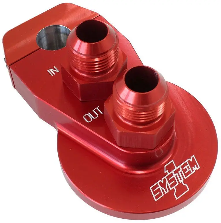 Remote Oil Filter Mounting Kit – Compact Sy220-90001-10 Bracket Assembly 1