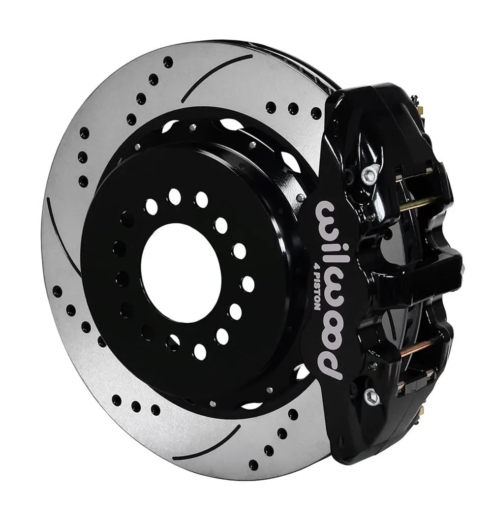 Wilwood Aero4 Rear Big Brake Kit With Integrated Parking Brake – Model 140-10951-D 1