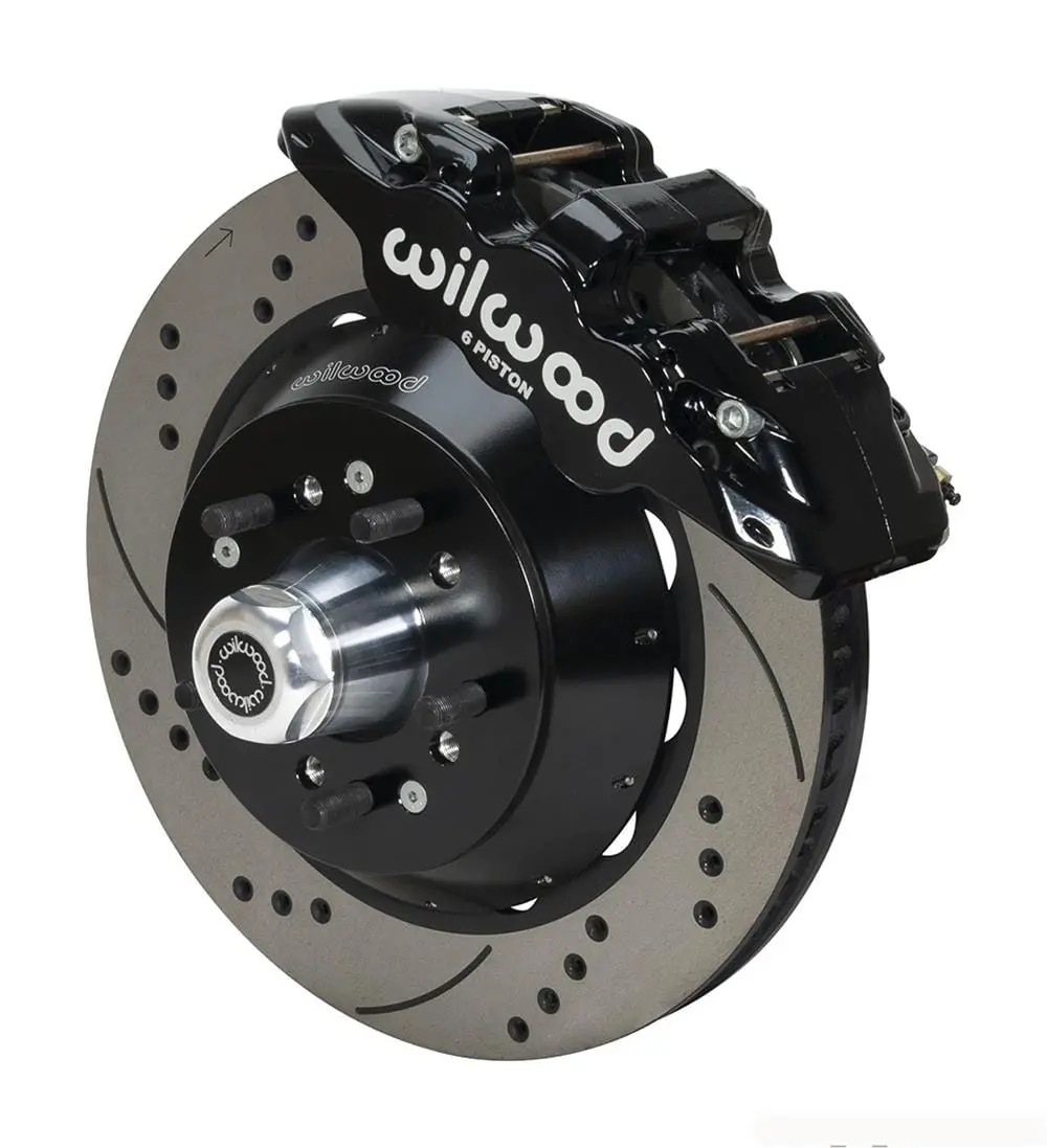 Wilwood Aero6 Front Big Brake Kit – 140-14842-D Caliper & Rotor Package 1