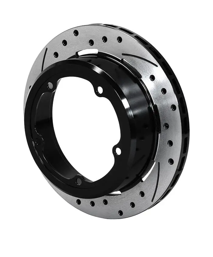 Wilwood 160-13955-Bk Drilled & Slotted Brake Rotor – Front Or Rear Fitment 1