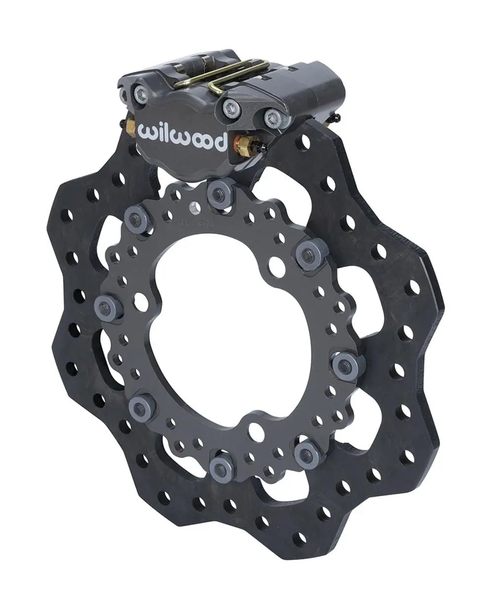 Wilwood 140-14341 Dynapro Single-Piston Front Brake Kit For Dirt Modifieds 1
