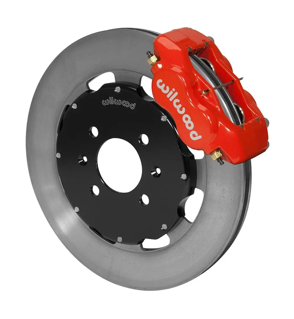 Wilwood 140-6310-R Forged Dynalite Big Brake Front Kit – 14" Rotors, 6-Piston Calipers 1