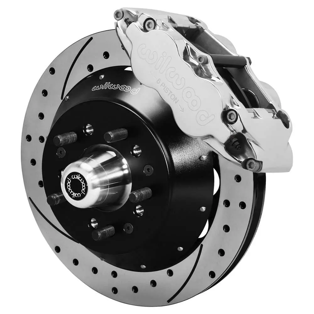 Wilwood Forged Superlite 6R Narrow Front Big Brake Kit – 140-9919-Dp Caliper & Rotor System 1
